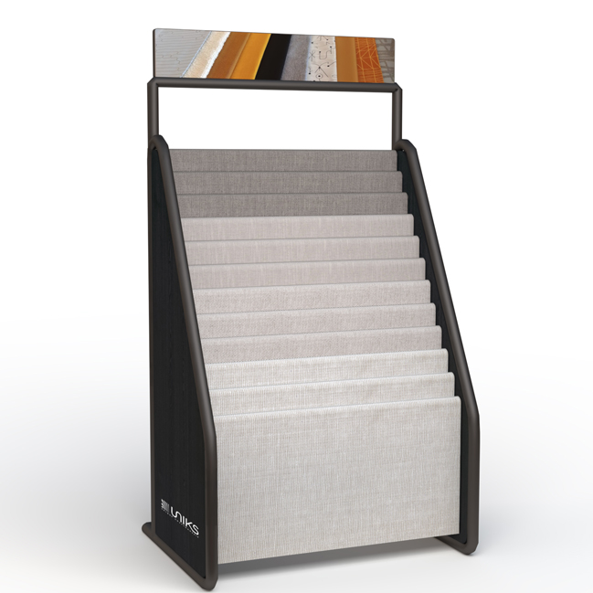 Hanging carpet rack